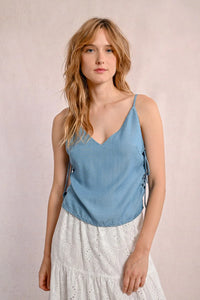Lace Up Cami