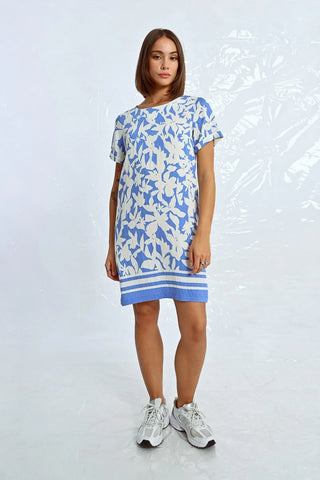 Printed Shirt Dress