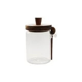 Glass Canister w/ Spoon
