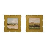 Slub Wall W Scalloped Frame
