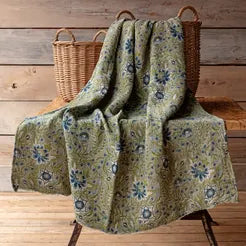 Botanical Print Throw