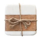 Marble & Wood Coasters