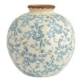 Blue and white vase