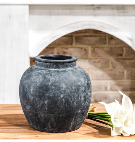 Charcoal Clay Pot