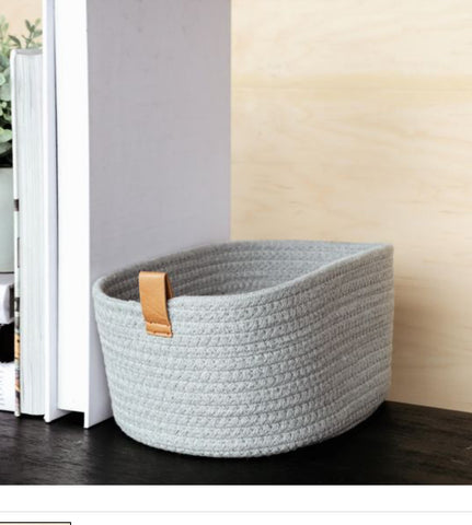 EBONY BASKET 2 colors/sizes