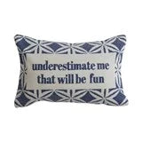 Under Estimate Pillow