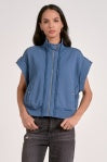 Blue Vest Sweatshirt