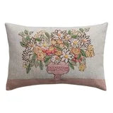 Linen Flower Vase Pillow