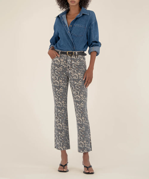 Kelsey Leopard Jean