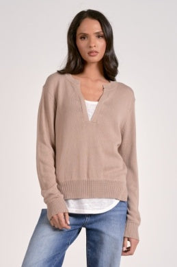 Oatmeal top sweater