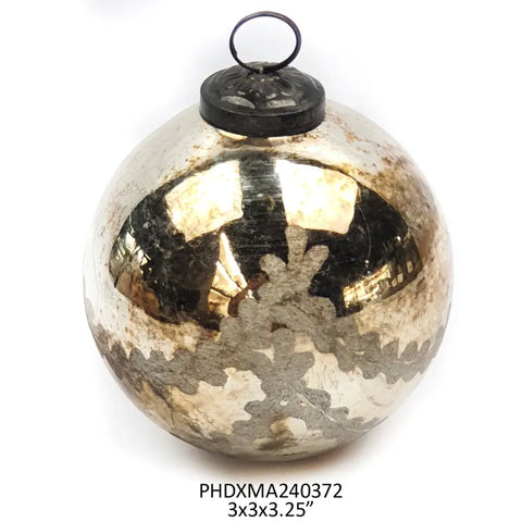 Notre Dame Glass 3” Ornament