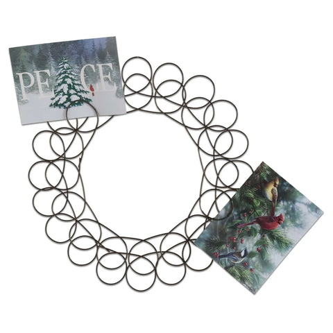 Wreath Photo/ Card Display