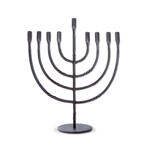 Forgered Twisted Menorah