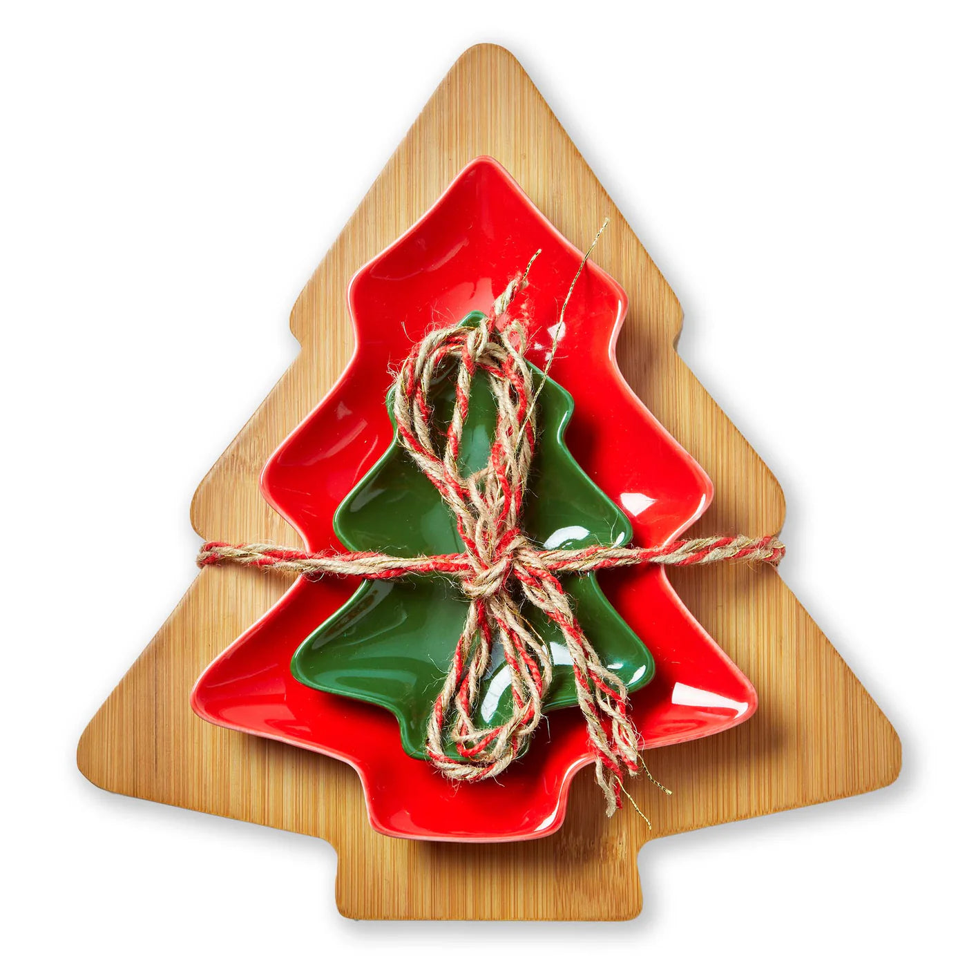 Tree Board W Dishes