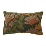 FLOWERS, FRINGE PILLOW