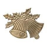 Holly & Bells Shaped Trivet