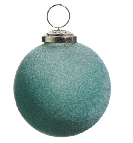 3” Flocked Ornament