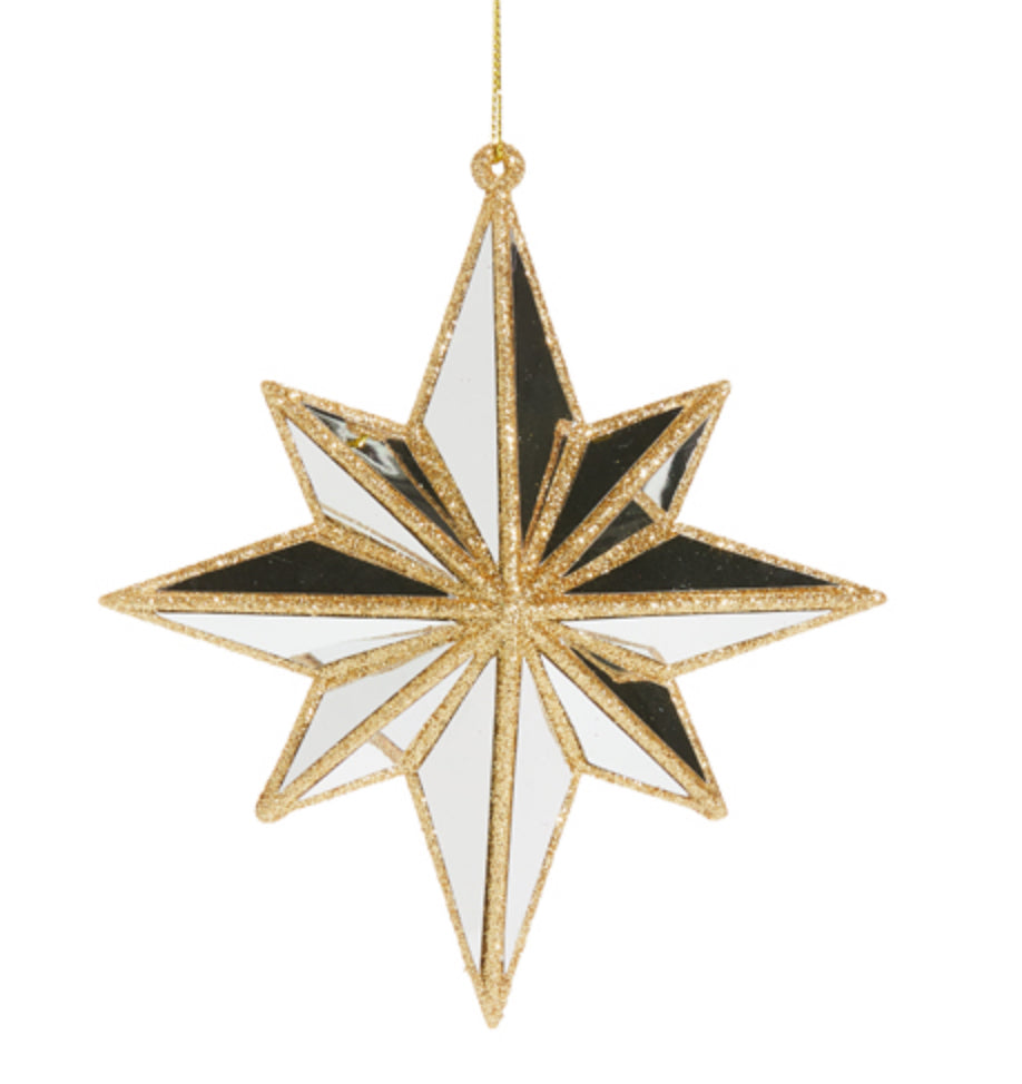 North Star Ornament 5.75"