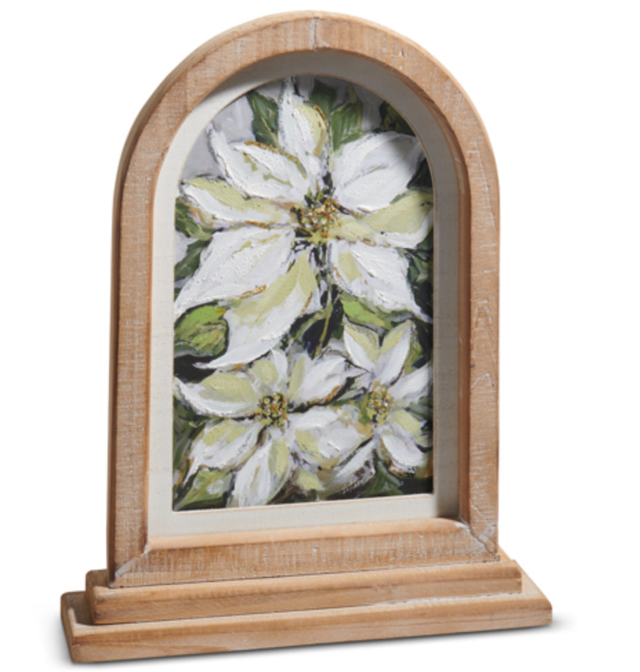 15" Christmas Floral Print