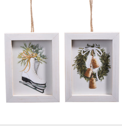 Farmhouse Framed Ornament