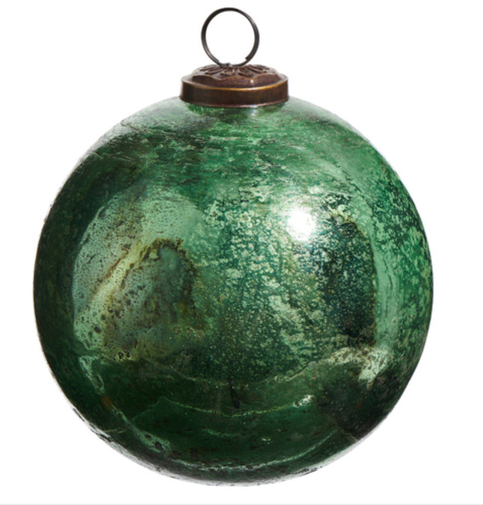 5”Green Marble Ornament
