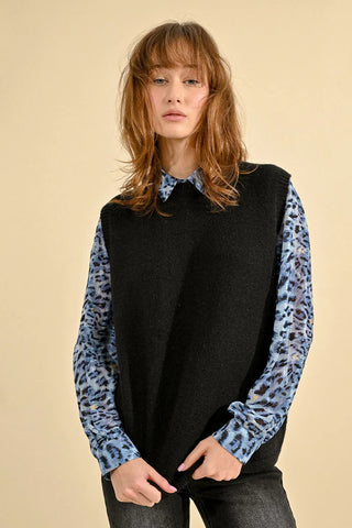 Sleeveless Sweater