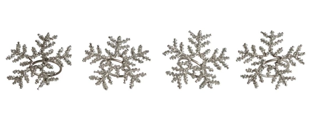 Snowflake Napkin Rings