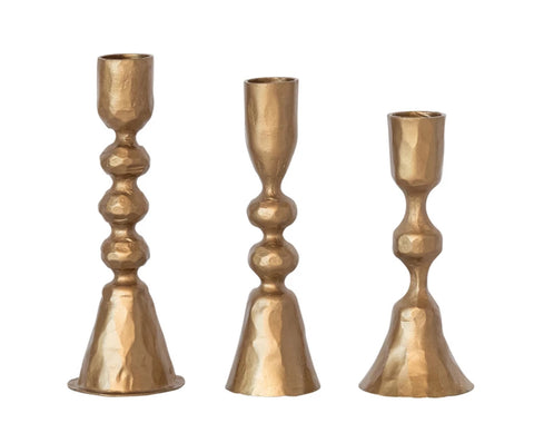 Cast Iron Candle sticks 3 sizes