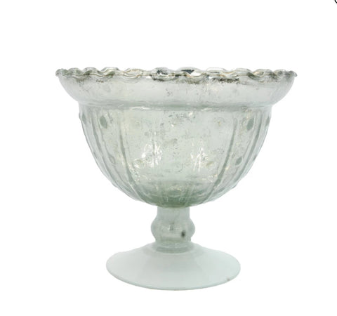 6” Embossed Footed Bowl