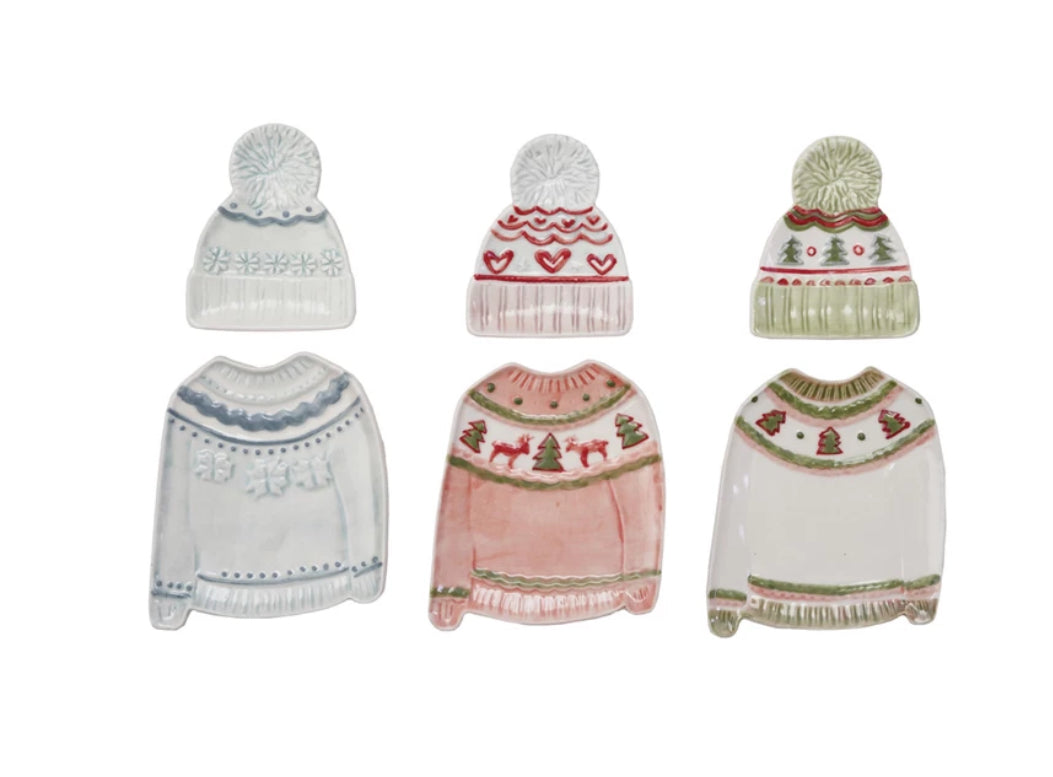 Sweater and hat Dish Set