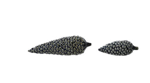 Stoneware Pinecones