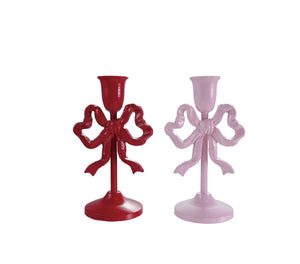 Cast Iron Bow Taper Holder