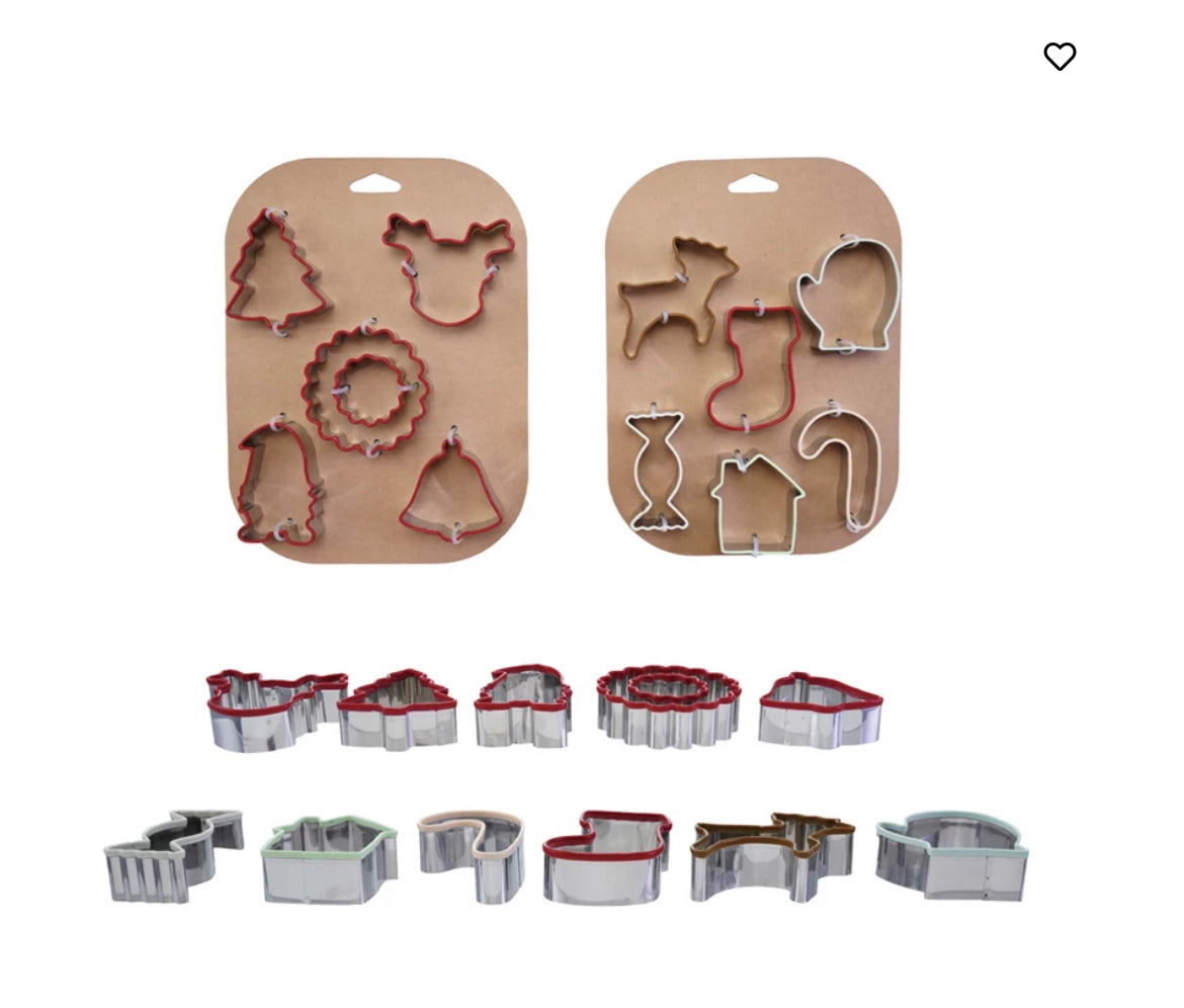 Set of Six cookie Cutters