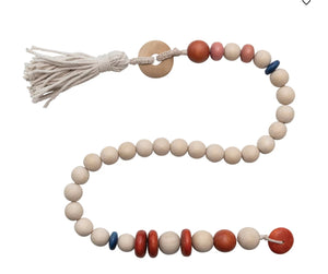 Multi Wood Tassel