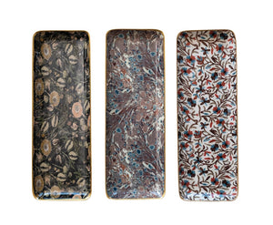 Enameled Metal Trays