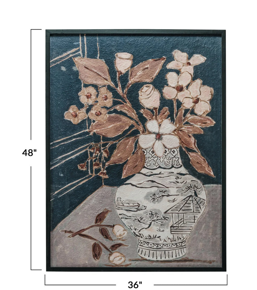 Flowers in Vase Wall Art