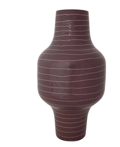 Tall Plum Vase