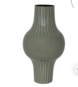Grey Tall Vase