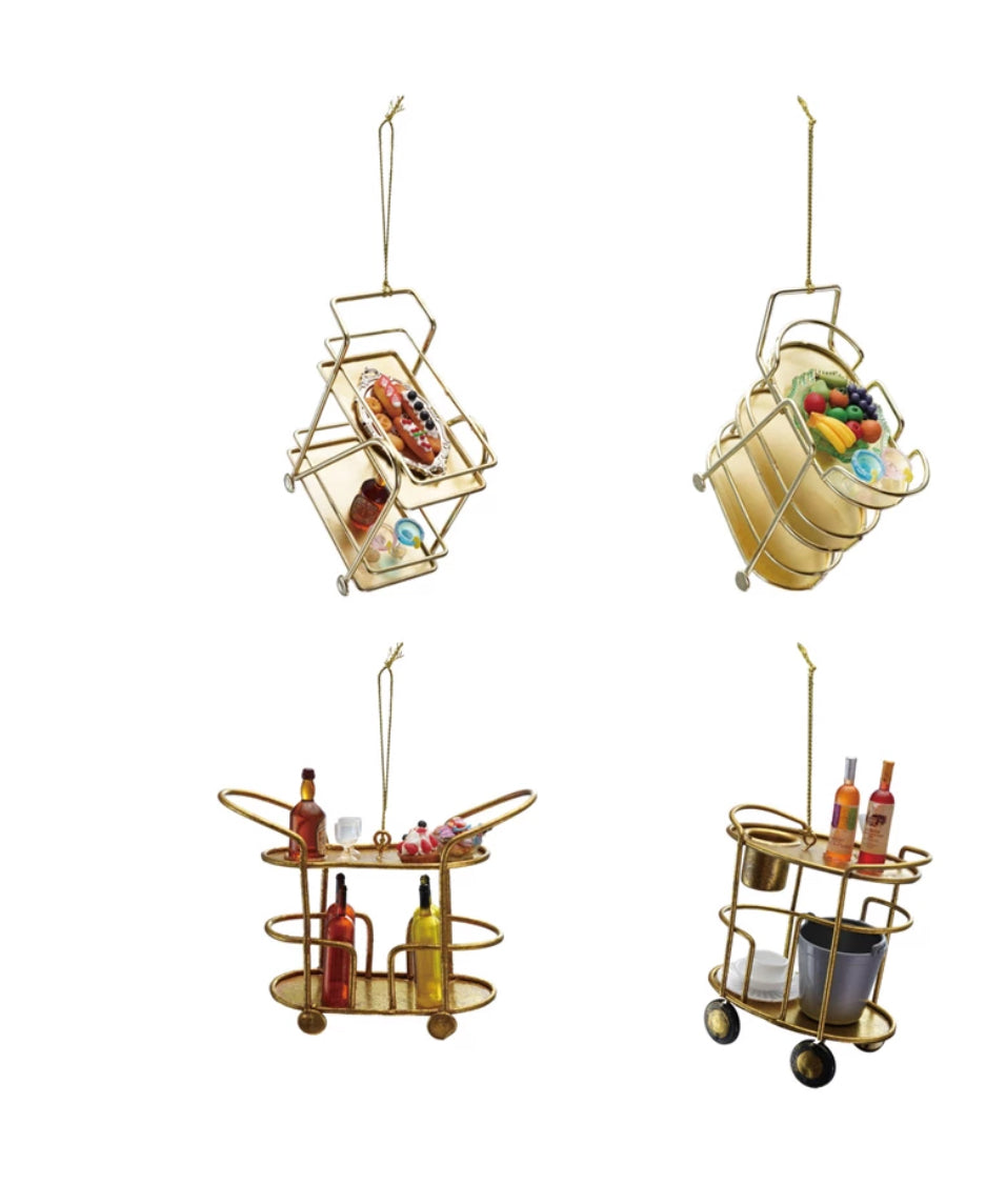 Bar Cart Ornament