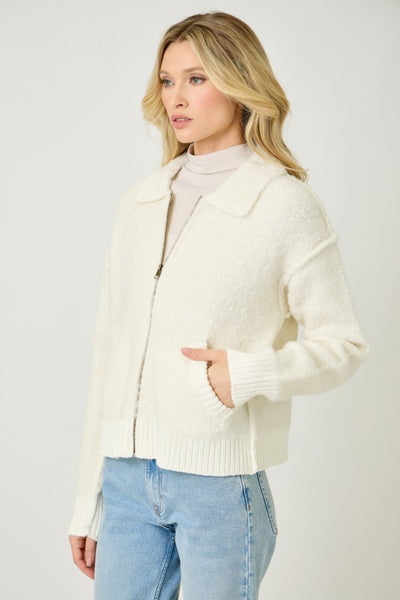 ZIP UP SWEATER Jacket