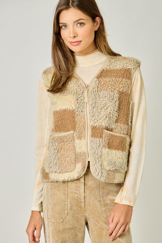 Patchwork Vest