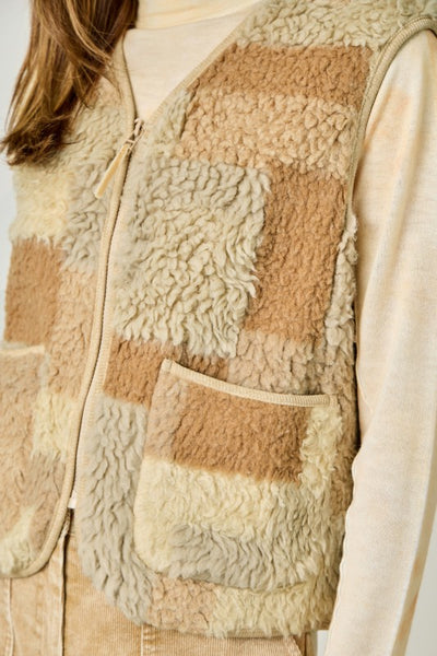 Patchwork Vest