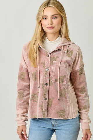 Flower Embr. Jacket