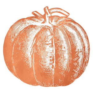 DIE CUT PUMPKIN PLACEMAT