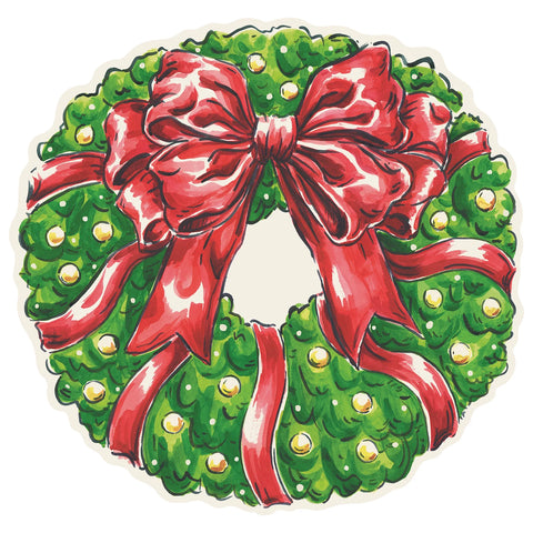 DIE CUT WREATH PLACEMAT