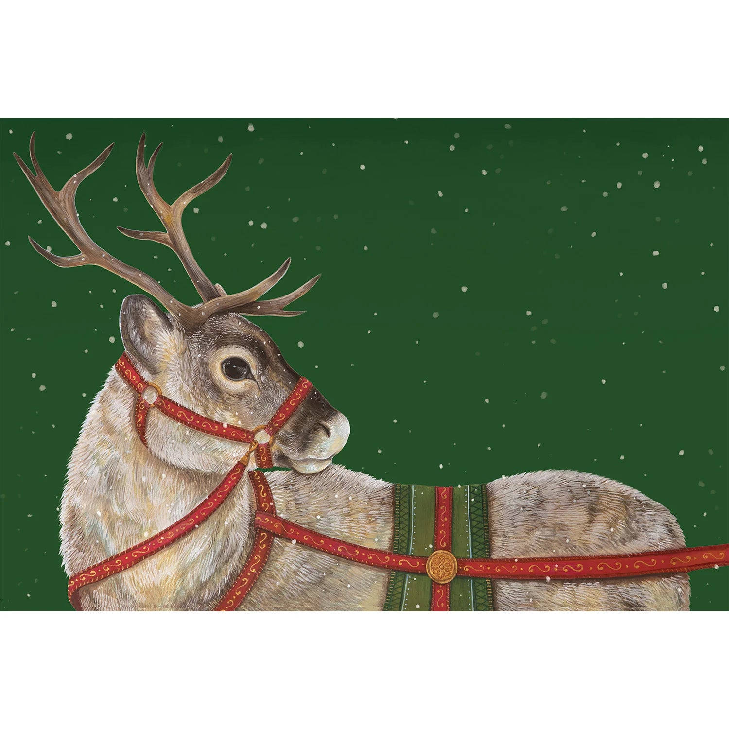 HOLIDAY REINDEER PLACEMAT