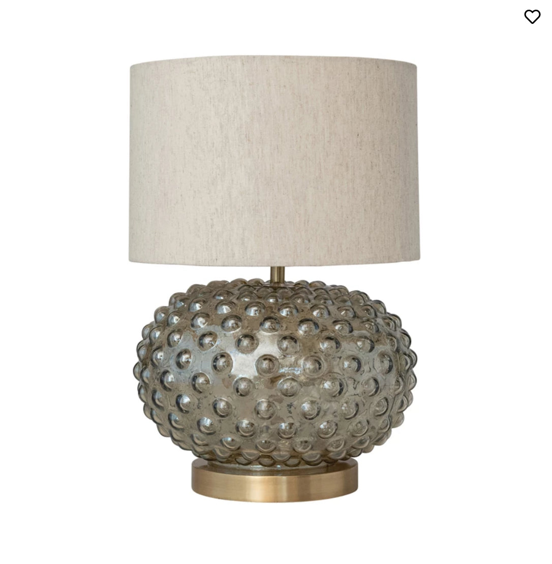 Hobnail Lamp