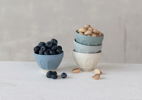 Stoneware Pinch Pots