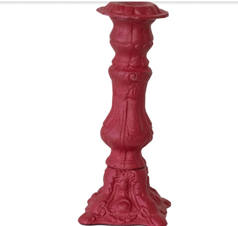 Red Taper Holders