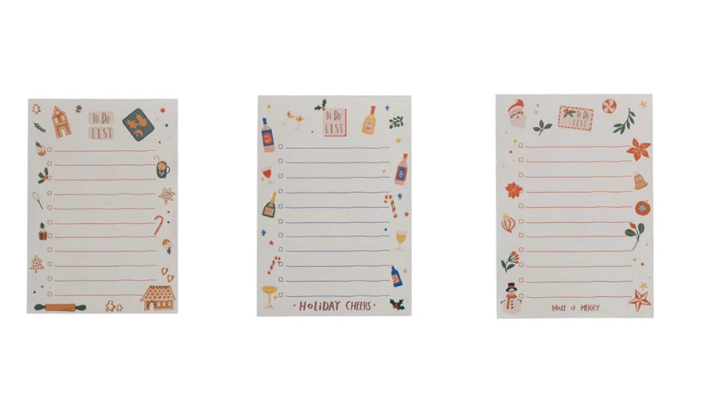 Holidays Note Pad